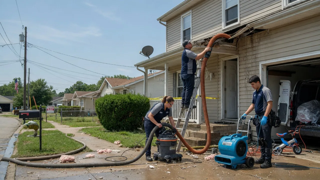 Water Damage Restoration in Mendon, IL near me